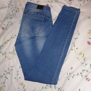 Blue skinny jeans - soft jegging